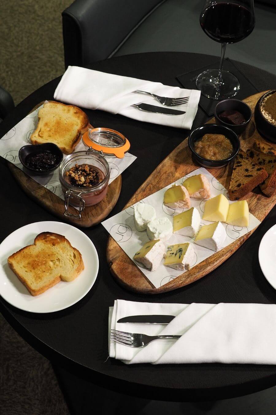 Blas Restaurant Bar Menu. Welsh Cheese and Chicken Parfait