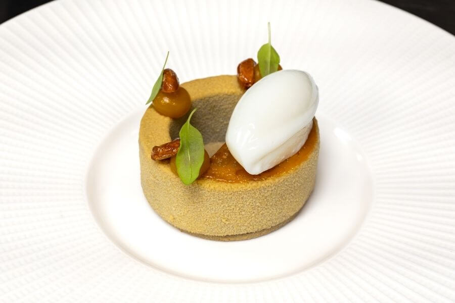 Blas Restaurant Dinner. Chocolate Ganache