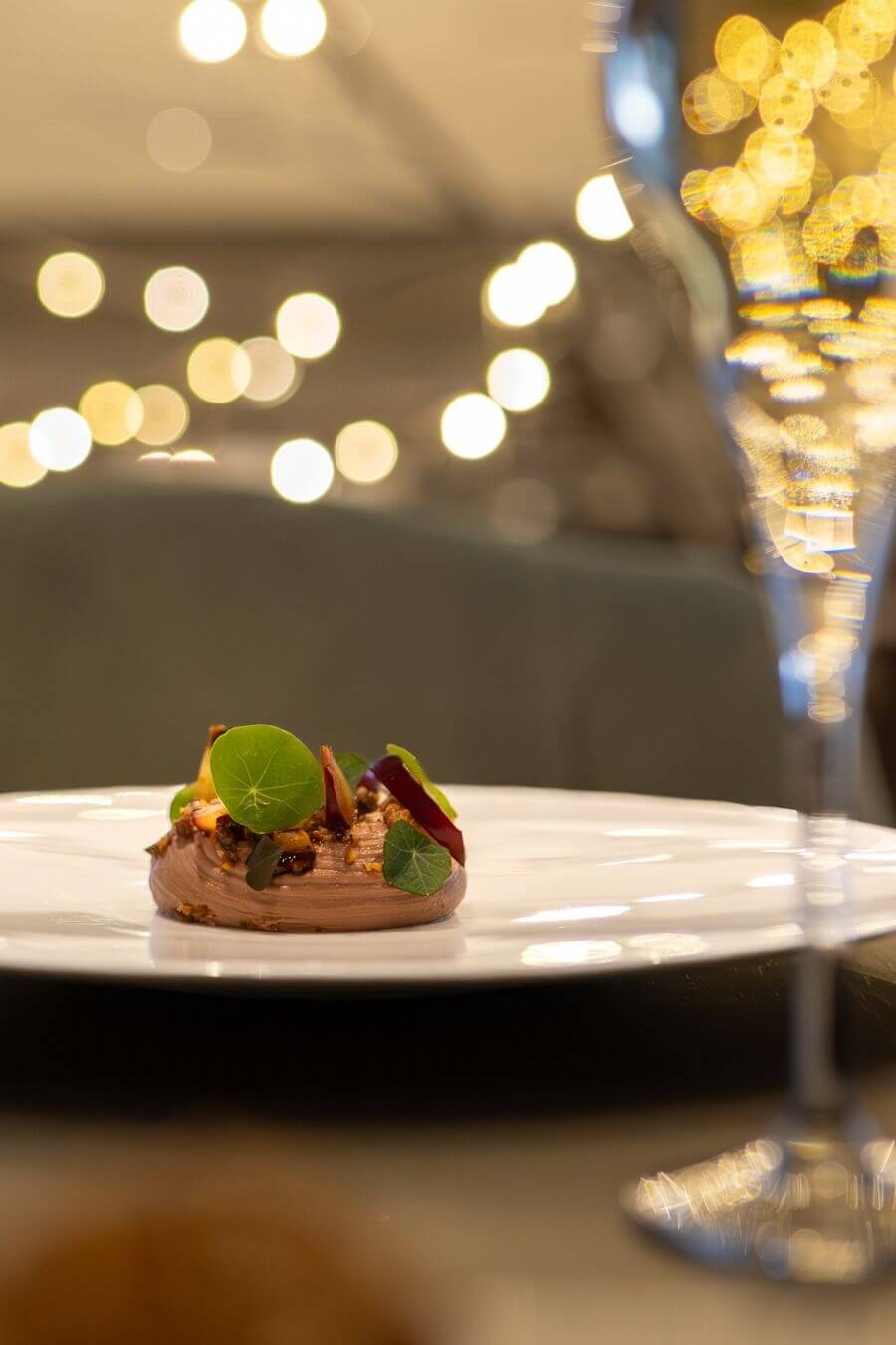 Blas Restaurant Festive Party Menu, Chicken Parfait