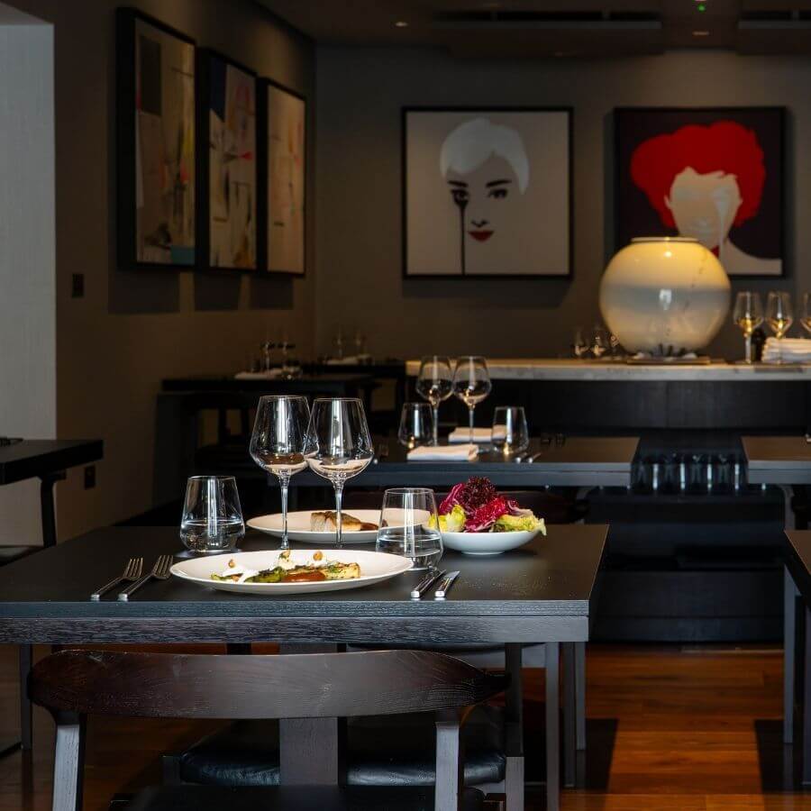 Blas Restaurant Dinner. Dining Area